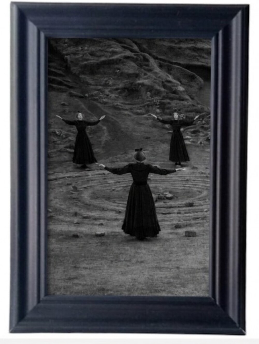 Vintage Witch Circle Gothic Art occult witch circle vintage pagan fantasy Wiccan
